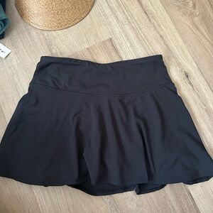block women’s golf/tennis skirt